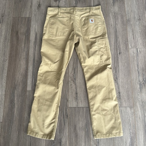 Carhartt Men's Tan Work Pants 36”x32” - Picture 6 of 7